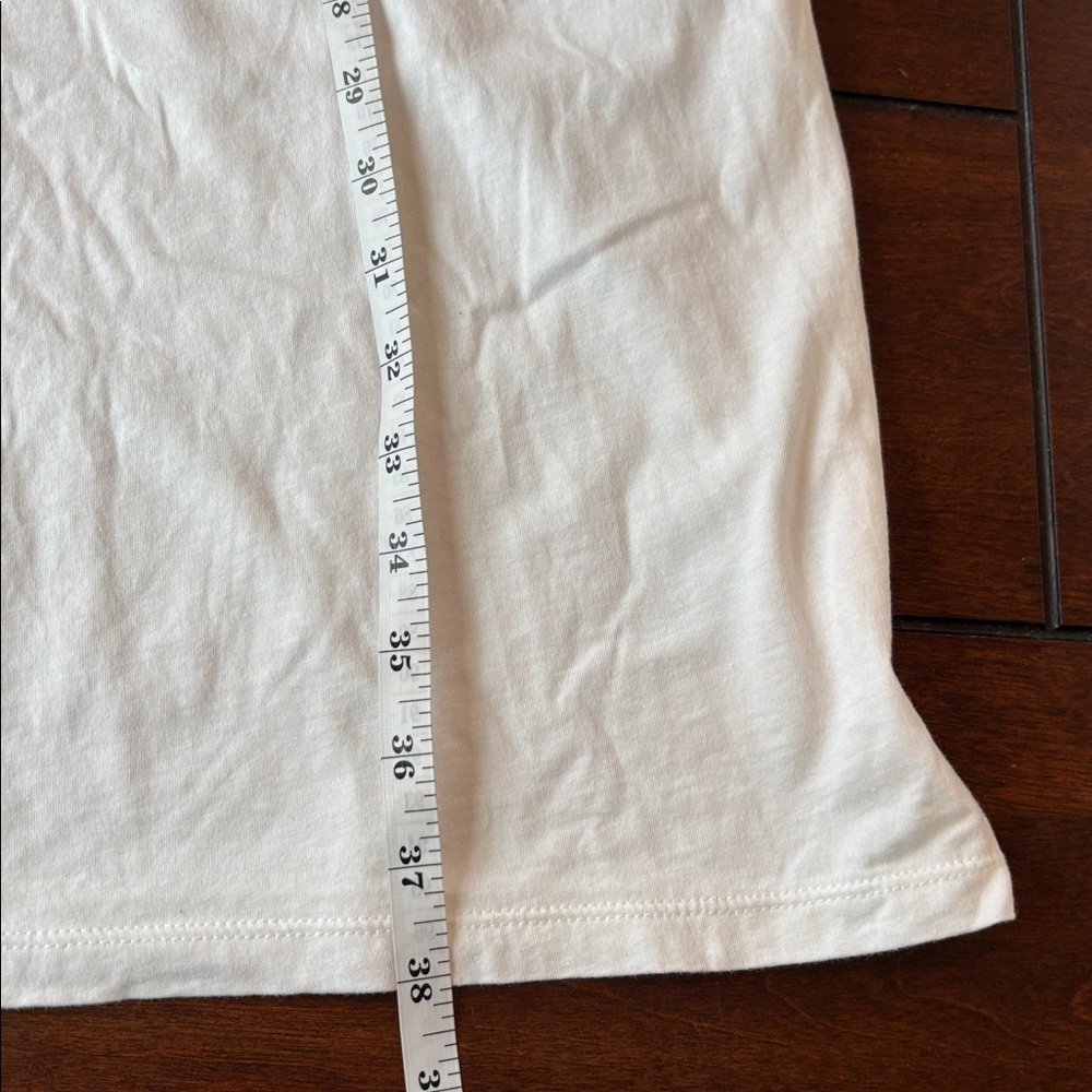 Lands’ End White Sleeveless Cotton Shift Dress With Pockets 1X 16W 18W - Picture 6 of 7